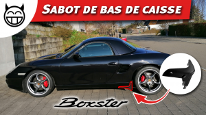 Sabot pare boue de bas de caisse - Boxster 986