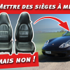 Siège à mémoire - Boxster 986