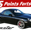 5 points forts de la Boxster 986