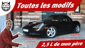 modifications Boxster 986