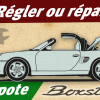 Boxster 986 Capote régler et réparer