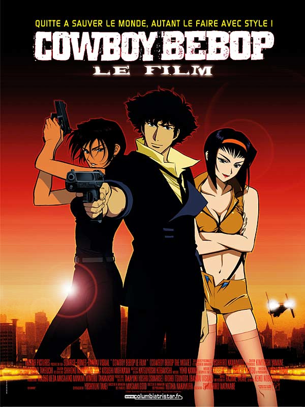 affiche du film Cowboy bebop anime