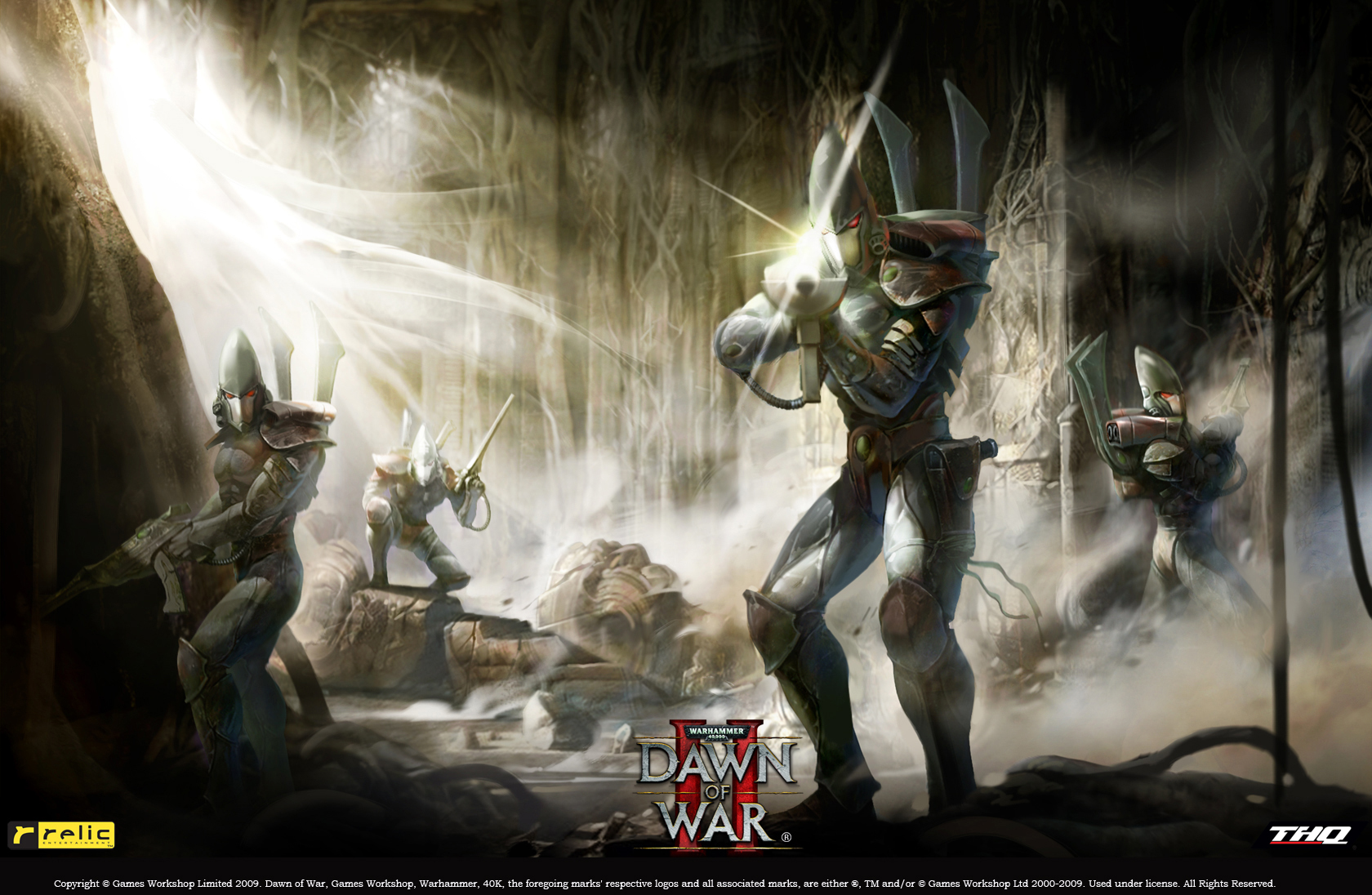 Fond d'écran Eldar Dawn of War 2