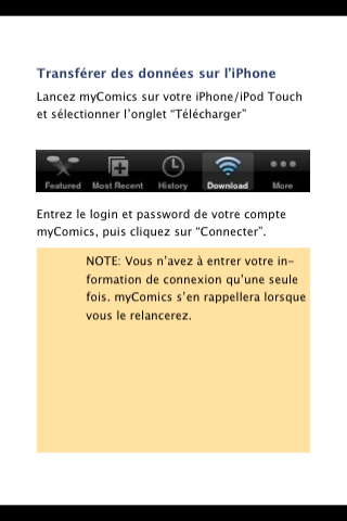 My Comics : Lire ses bandes dessinées sur un iPhone