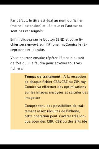 My Comics : Lire ses bandes dessinées sur un iPhone