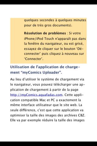 My Comics : Lire ses bandes dessinées sur un iPhone