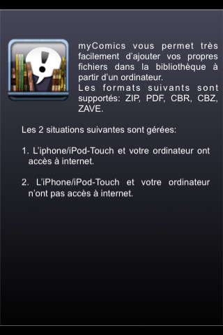 My Comics : Lire ses bandes dessinées sur un iPhone