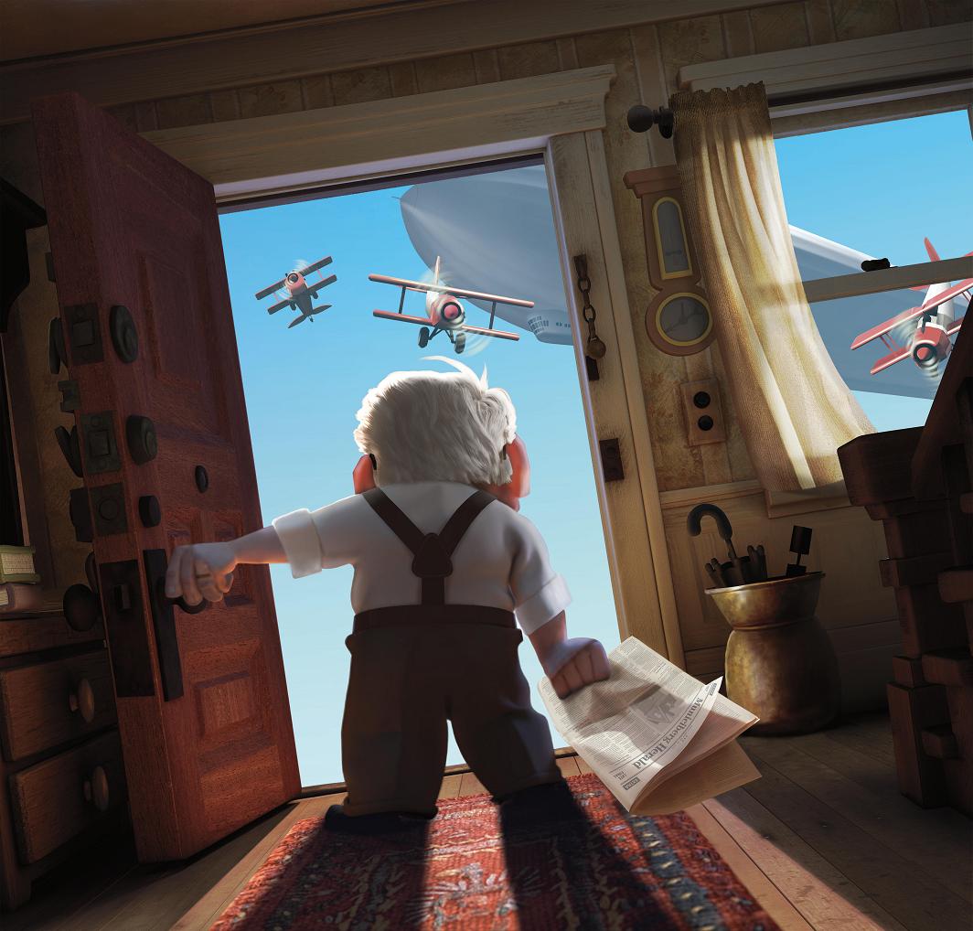 Image du film La_haut des studios Pixar