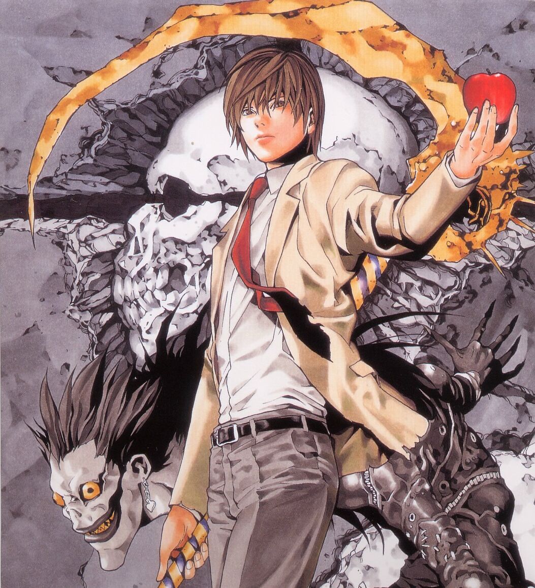 image du personnage principal Light de Death Note