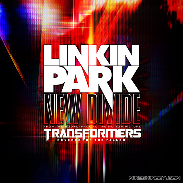 Image de la couverture du single New Divide du groupe Linkin Park réalisé pour l'ost de Transformer 2