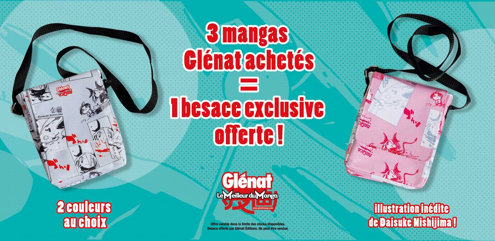 Flyer de l'annonce Glenat pour l'été 2009