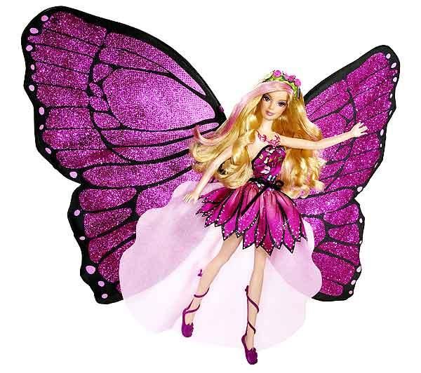 Barbie en papillon