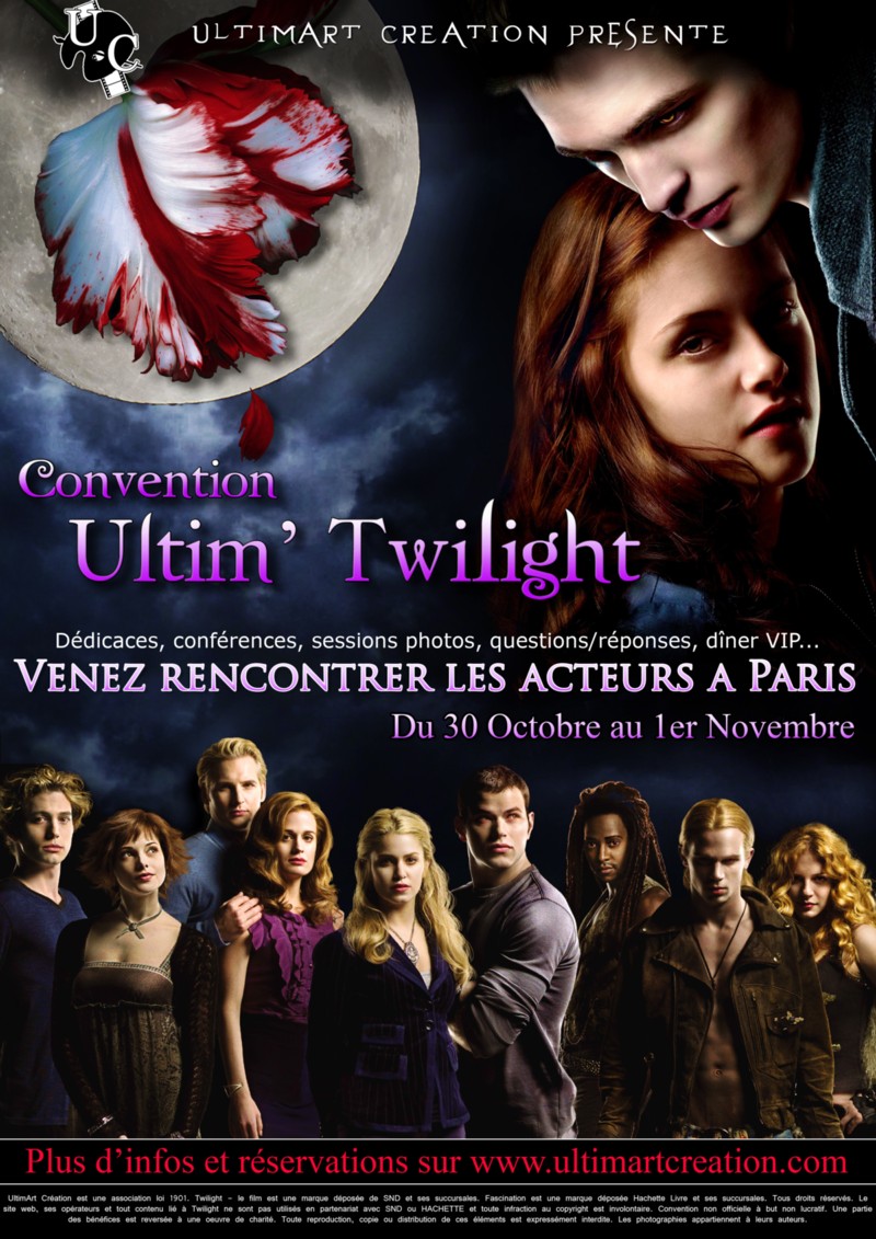 Affiche convention Twilight