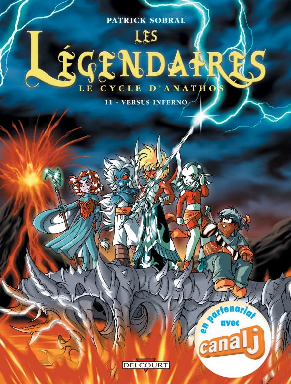 Couverture du Tome 11 des Légendaires