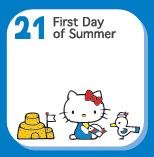 Hello Kitty Calendrier