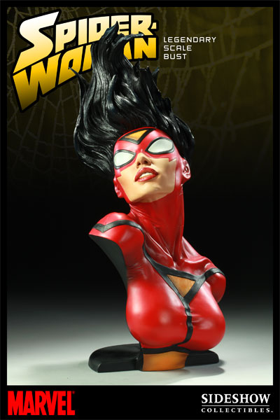 Buste Spiderwoman chez Sideshow Collectibles