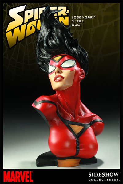 Buste Spiderwoman chez Sideshow Collectibles