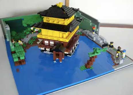 lego kinkaku-ji