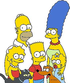 Image de la famille Simpson