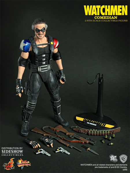 Photo de la figurine Comedian(Watchmen) de Hot Toys