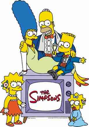 Image de la famille Simpsons