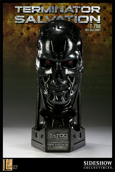 Tête de T700(Terminator) de Sideshow Collectibles