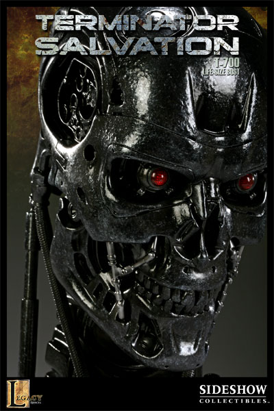 Tête de T700(Terminator) de Sideshow Collectibles