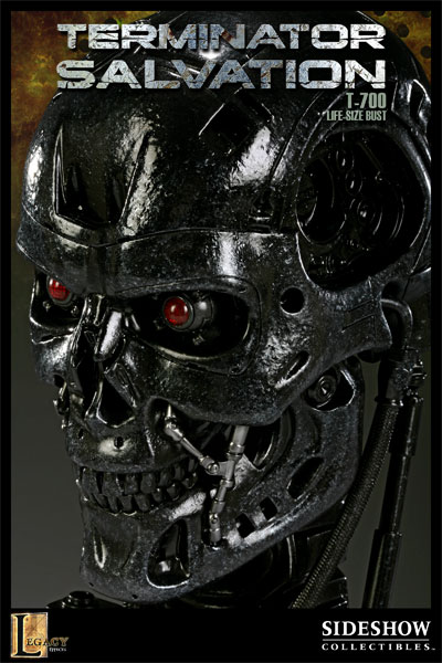 Tête de T700(Terminator) de Sideshow Collectibles