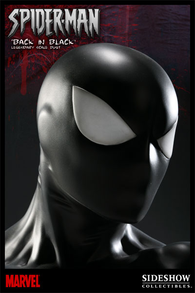 Buste Black Spiderman (Sideshow collectibles)