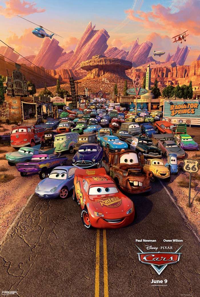 Affiche de Cars