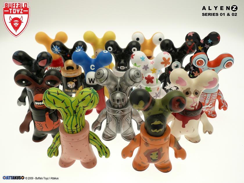 Alienz de chez Attakus / Buffalo Toyz