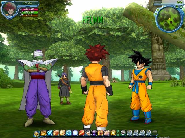 Capture de Dragon Ball Online