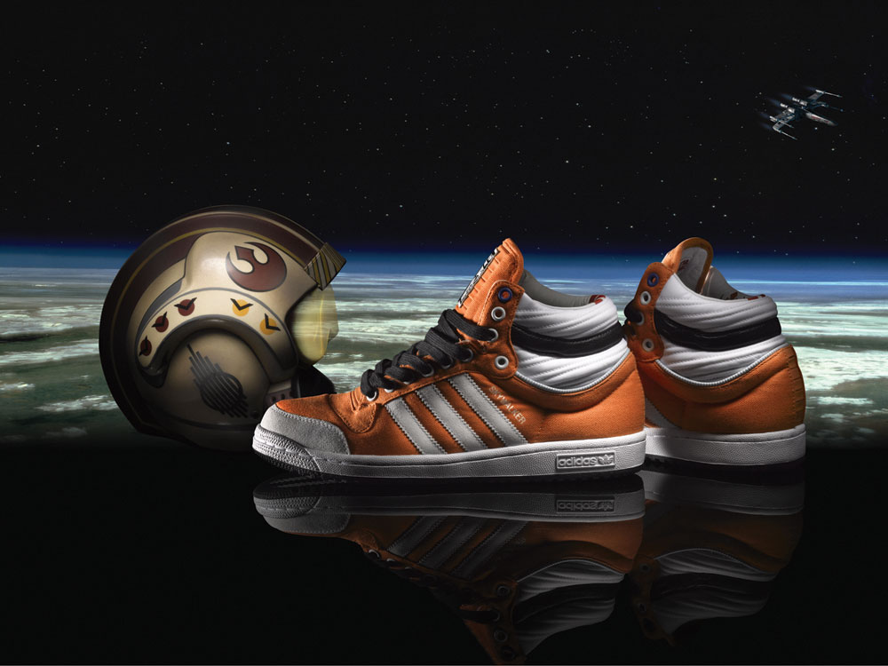 Chassure Adidas vs Star Wars