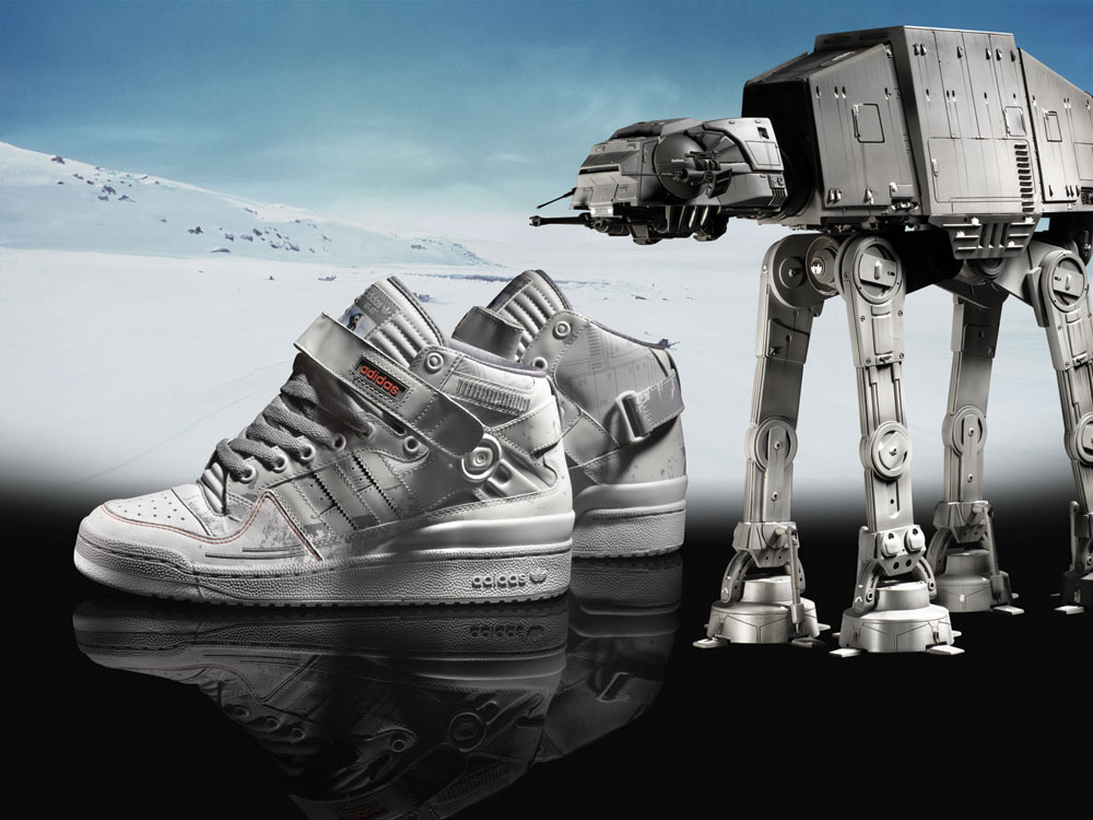 Chassure Adidas vs Star Wars