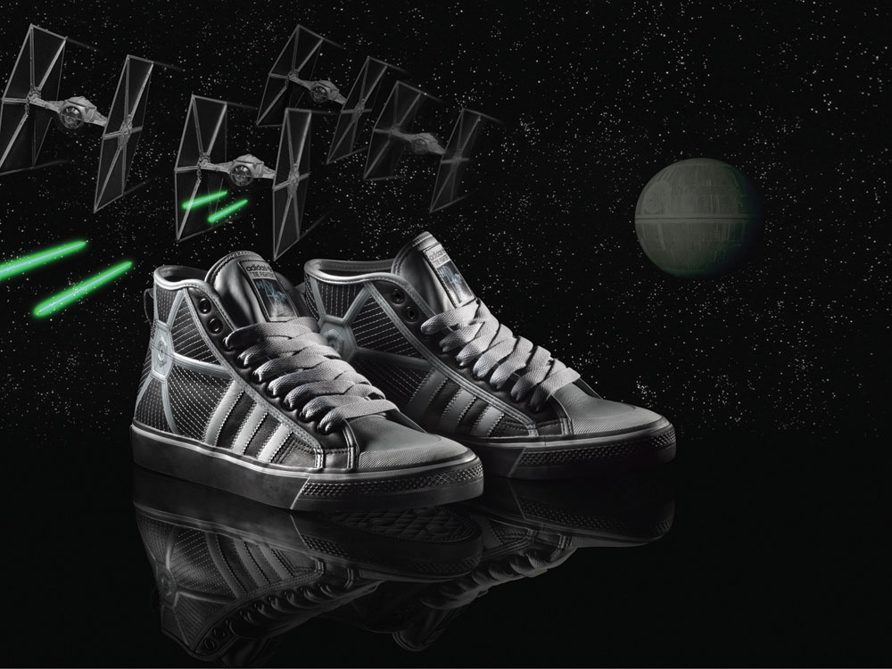 Chassure Adidas vs Star Wars