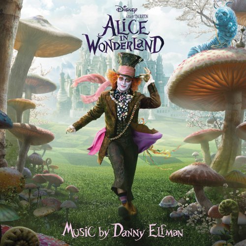 Couverture de l'OST d'Alice au Pays des Merveilles de Danny Elfman