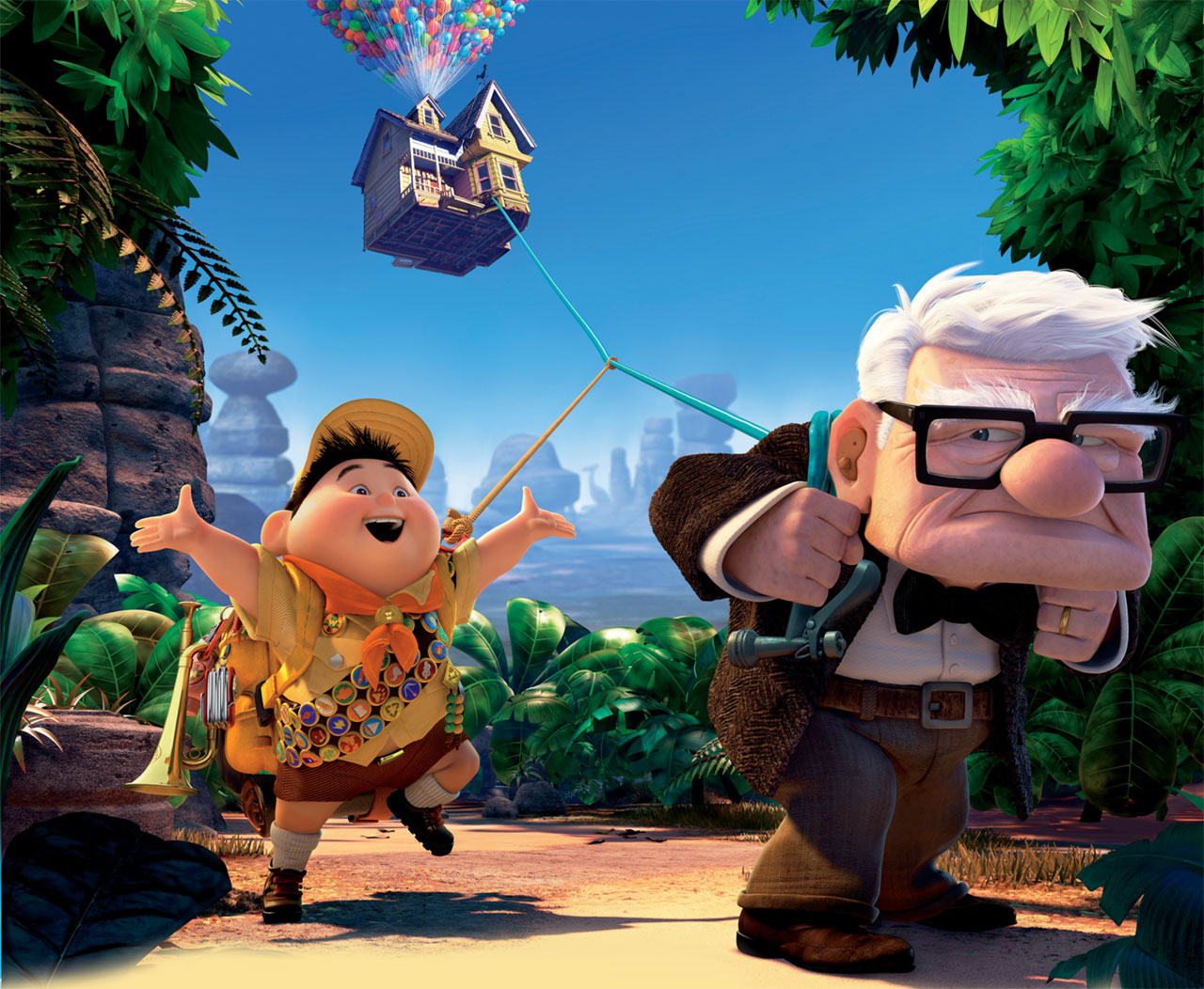 Image du film La-Haut des Studio Pixar