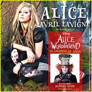 Clip Alice Undergrand tiré du film Alice au pays des Merveilles de Ti:m Burton, chanté par Avril Lavigne