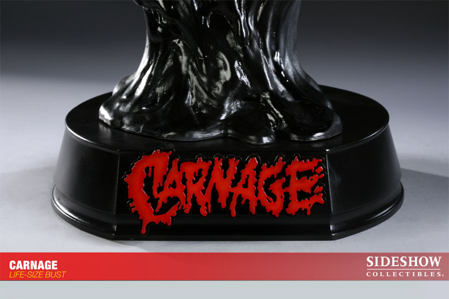 Photo du buste Carnage (Spider man) par Sideshow Collectibles