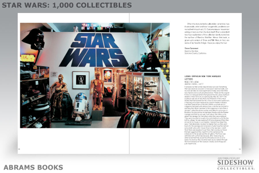 Livre sur les produits dérivés Star Wars