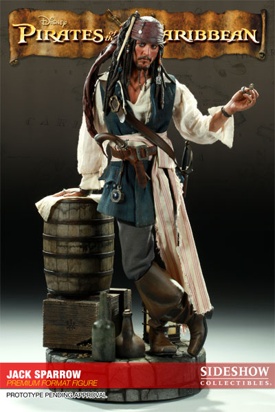Figurine Pirate des Caraibes par sideshow collectibles