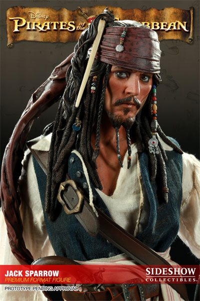 Figurine Pirate des Caraibes par sideshow collectibles