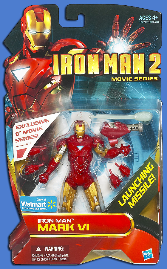 Figurine Iron man 2 par Hasbro