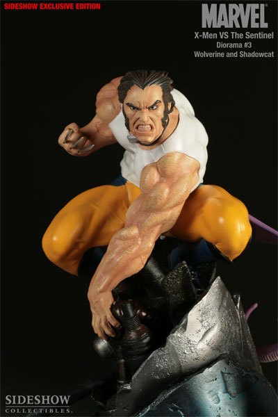 Figurine de Wolverine et Kiddy Pride (X men)