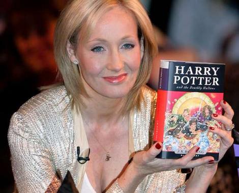 Photo de J.K . Rowling, l'auteure d'Harry Potter