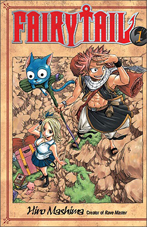 Couverture Américaine de Fairy Tail 1