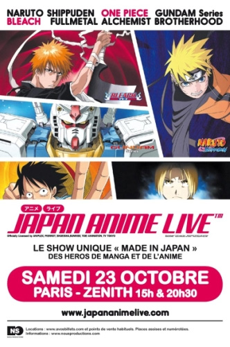 Affiche Japan Anime Live