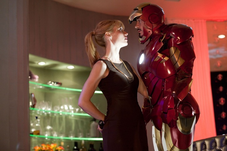 Iron Man et sa belle
