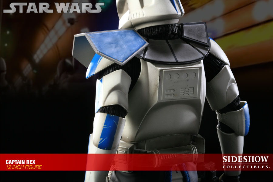 Figurine Sideshow Collectibles Star Wars sur le capitainre Rex