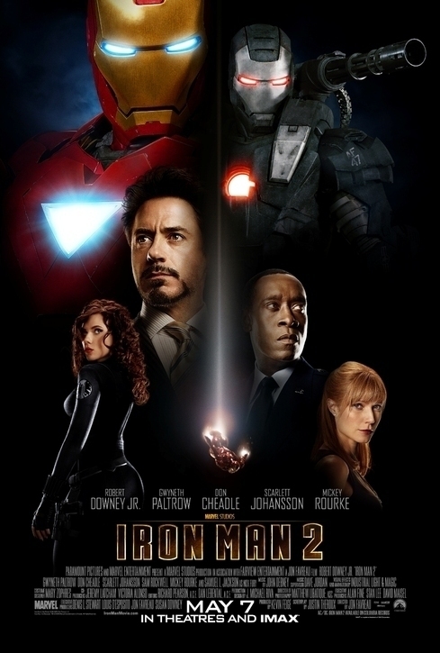 Affiche américaine d'Iron Man 2